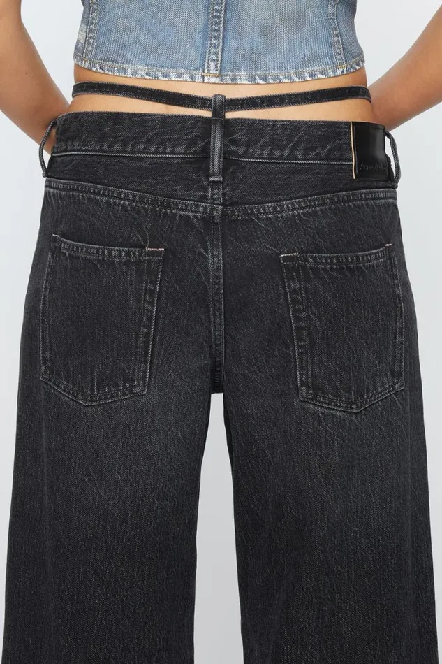 Acne Studios Regular Fit Jeans 8211 2004 Black Women Jeans