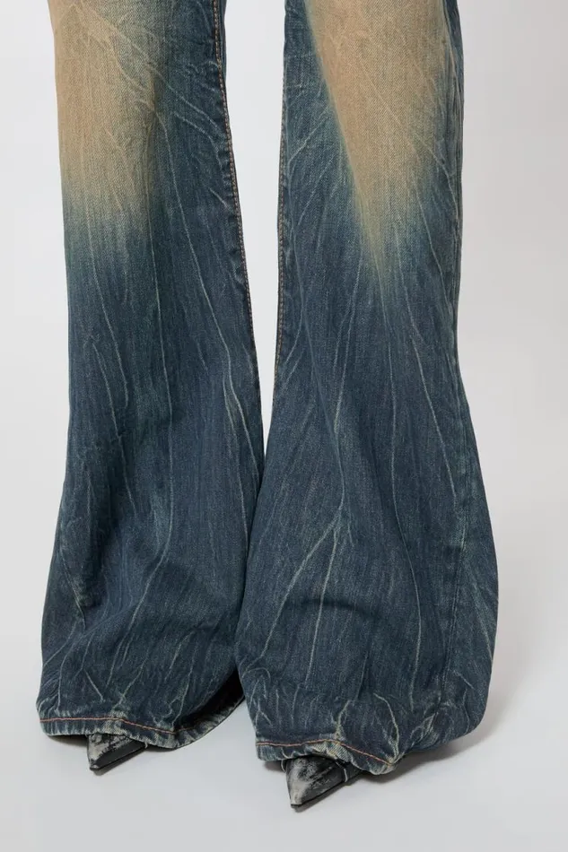 Acne Studios Regular Fit Jeans 8211 2024F Dark Blue Women Jeans