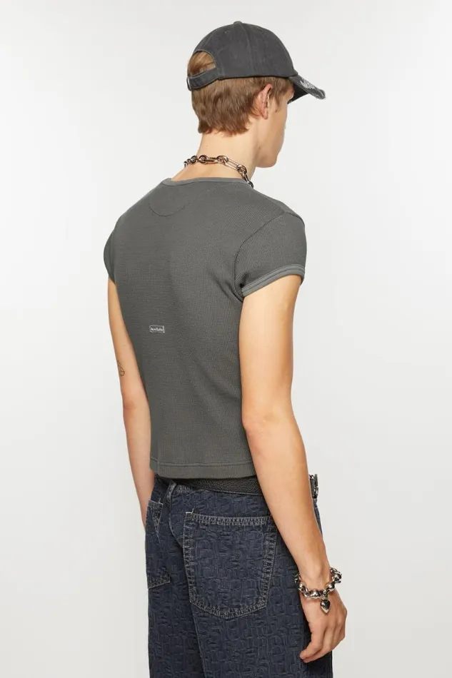 Acne Studios Tshirt 8211 Fitted Unisex Fit Faded Grey Men Tshirts Acne Studios Tshirt 8211 Fitted Unisex Fit Faded Grey Men Tshirts
