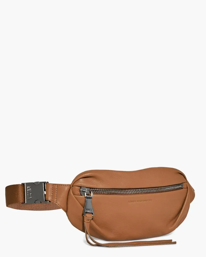 Aimee Kestenberg Bum Bags and Belt Bags Women Milan Bum Bag Vachetta With Gunmetal