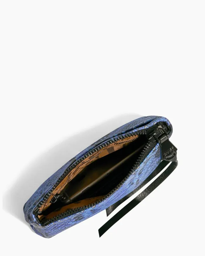 Aimee Kestenberg Clutches Women Fair Game Pouch Blue Cobra