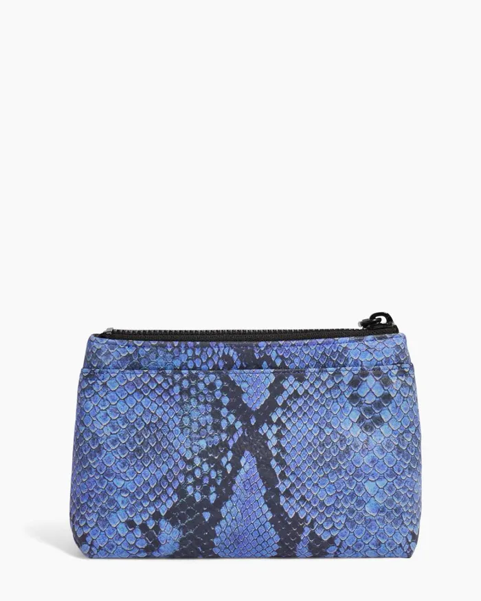 Aimee Kestenberg Clutches Women Fair Game Pouch Blue Cobra