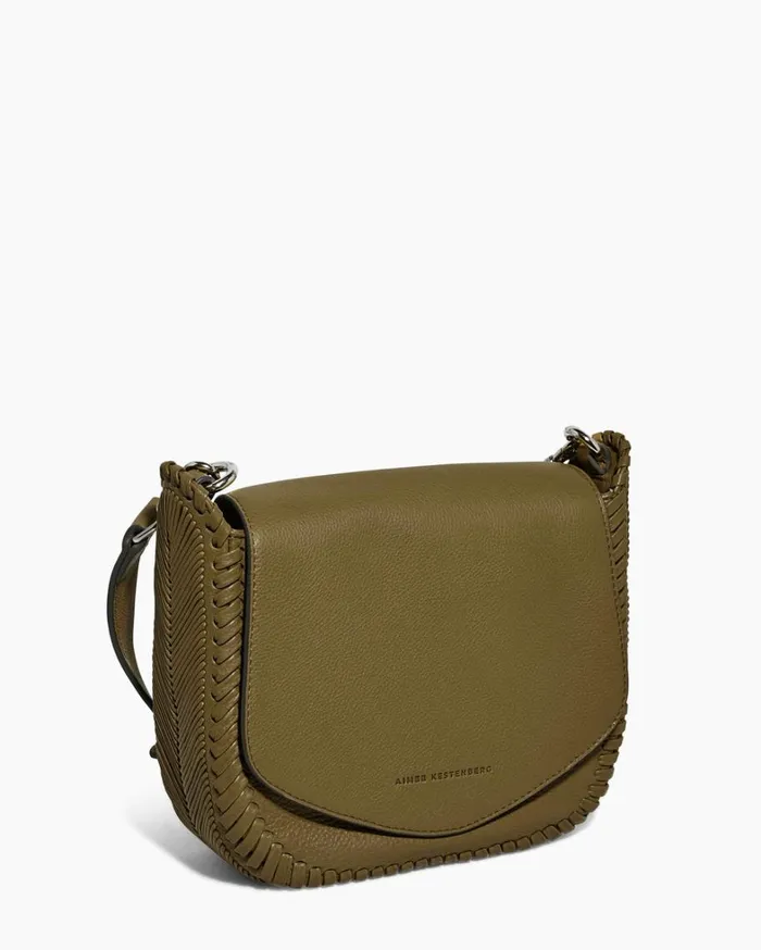 Aimee Kestenberg Crossbody Bags Women All For Love Saddle Crossbody Soft Olive
