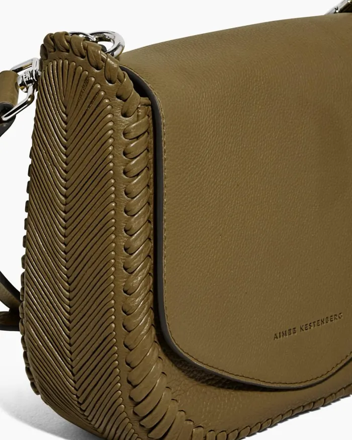 Aimee Kestenberg Crossbody Bags Women All For Love Saddle Crossbody Soft Olive