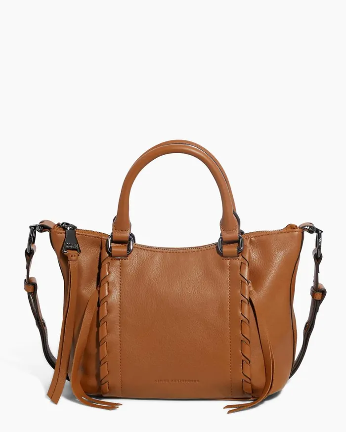 Aimee Kestenberg Crossbody Bags Women Chakra Satchel Crossbody Chestnut