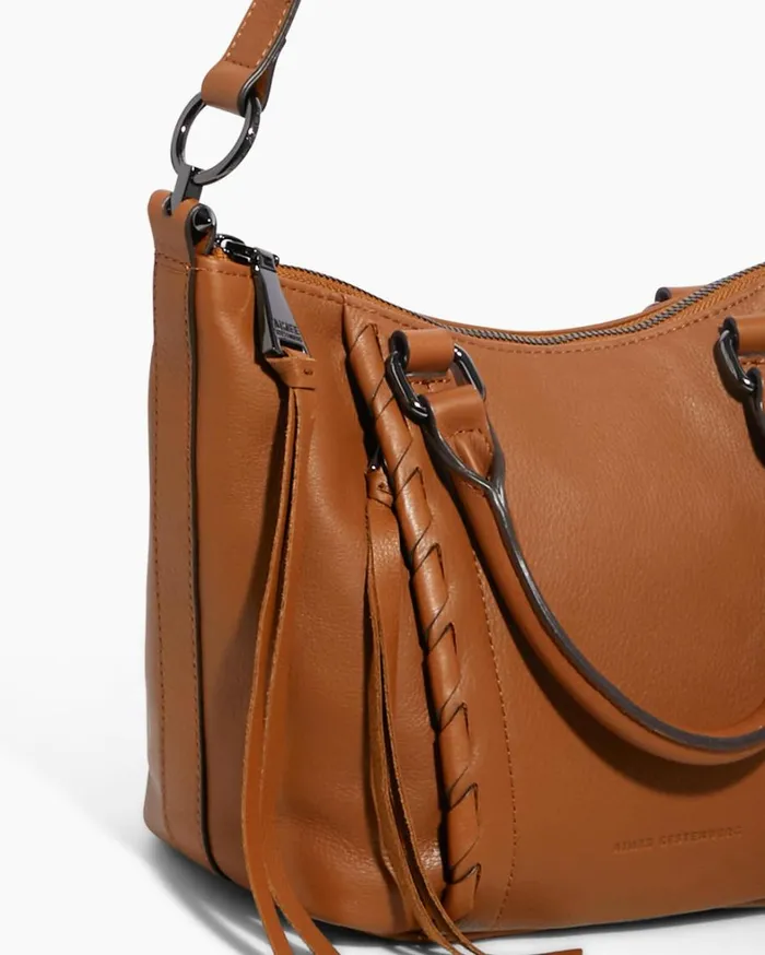 Aimee Kestenberg Crossbody Bags Women Chakra Satchel Crossbody Chestnut
