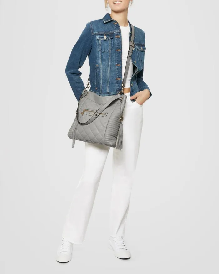 Aimee Kestenberg Crossbody Bags Women Serena Convertible Crossbody Cool Grey
