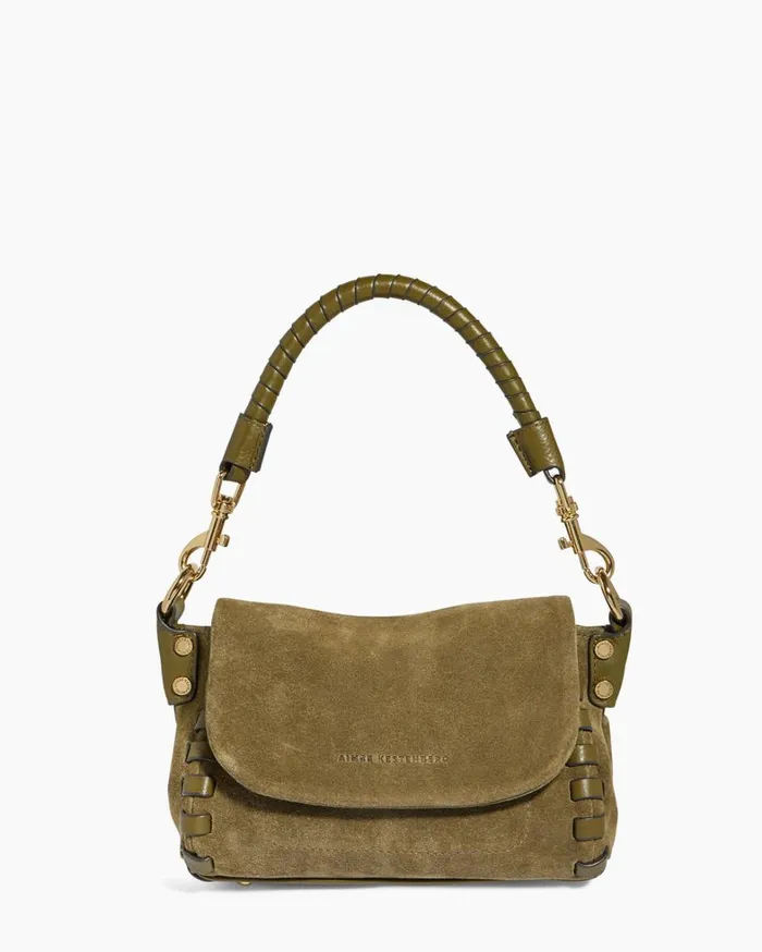 Aimee Kestenberg Crossbody Bags Women Zen Mini Crossbody Kelp Suede