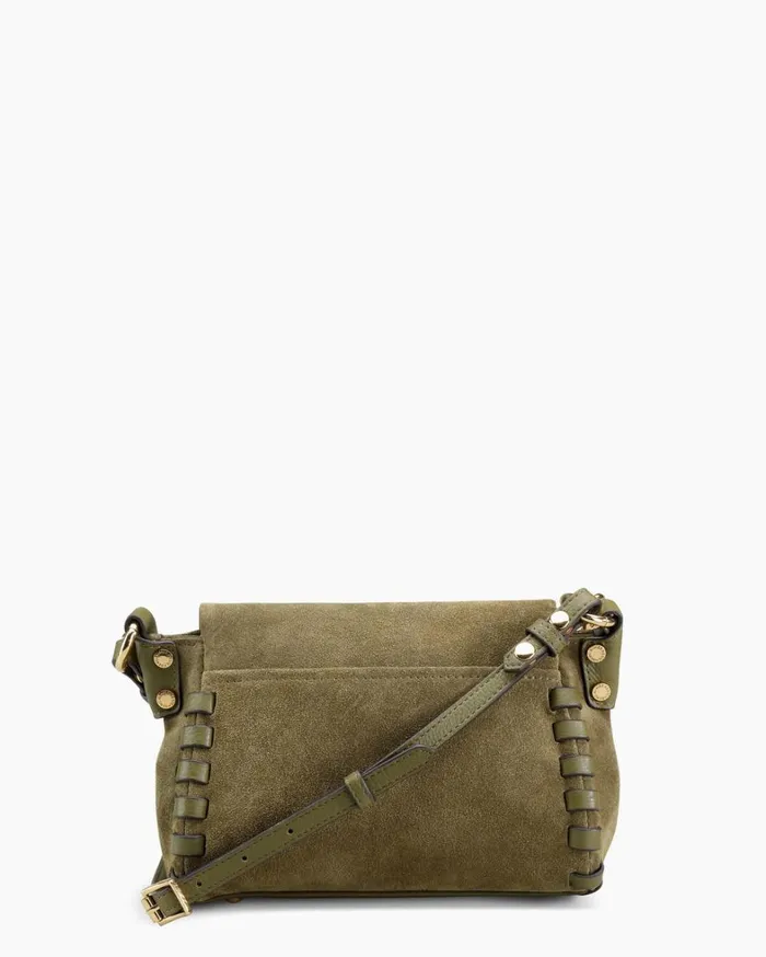 Aimee Kestenberg Crossbody Bags Women Zen Mini Crossbody Kelp Suede