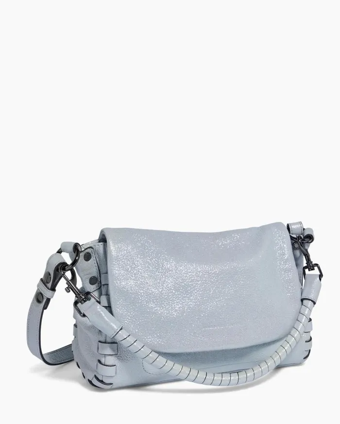 Aimee Kestenberg Crossbody Bags Women Zen Novelty Convertible Crossbody Mystic Metallic Blue