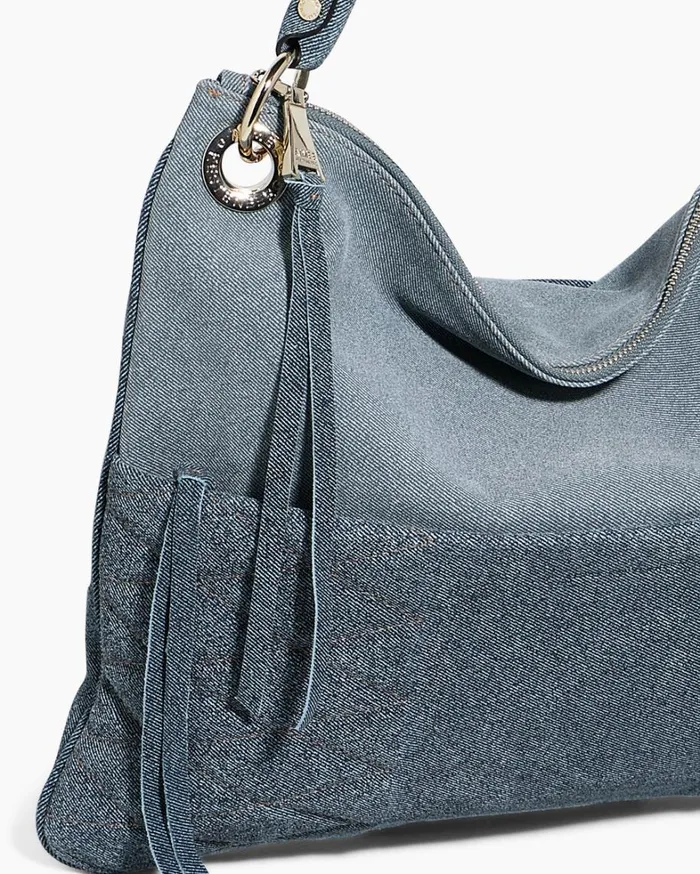 Aimee Kestenberg Satchels Women Mantra Perfect Shoulder Denim Leather