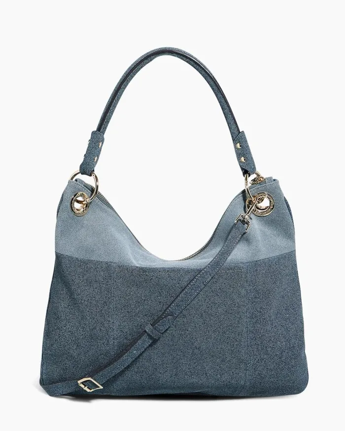Aimee Kestenberg Satchels Women Mantra Perfect Shoulder Denim Leather