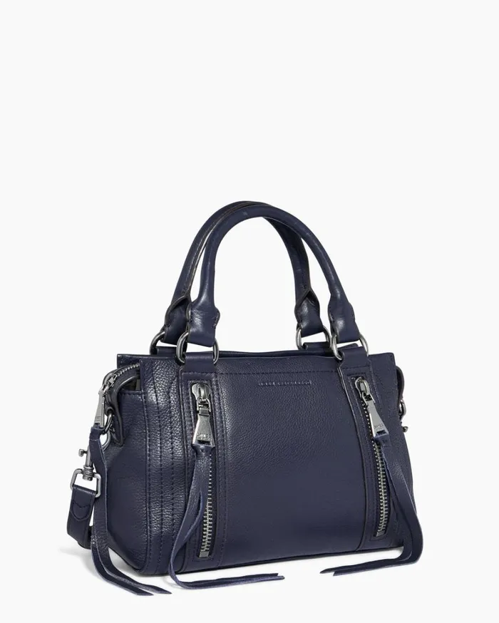 Aimee Kestenberg Satchels Women Zip Me Up Mini Satchel Ink Blue