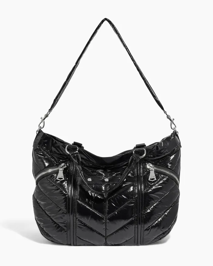 Aimee Kestenberg Tote Bags Women Ski Puffer Fair Game Tote Black