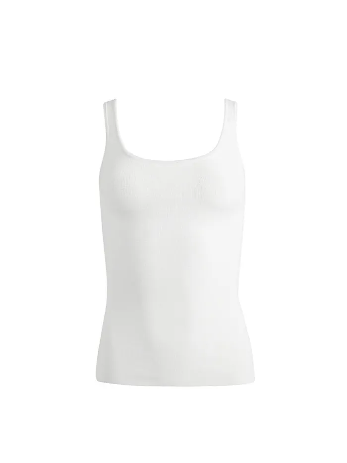 Alice Olivia DARYN SCULPTING TANK Black Women Tops