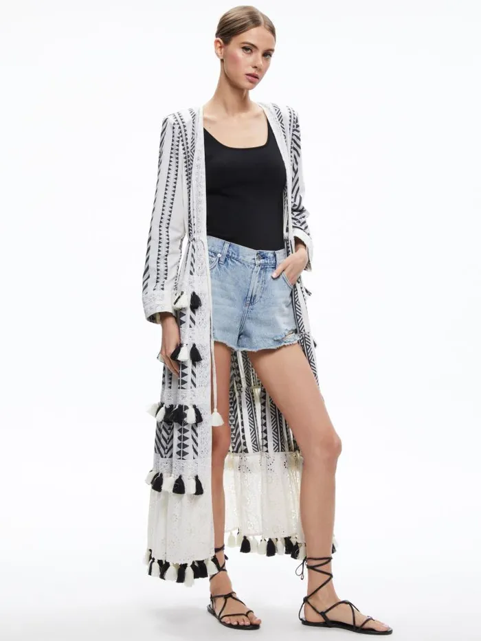 Alice Olivia DARYN SCULPTING TANK Black Women Tops