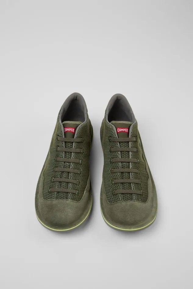 Ankle Boots Men Camper Beetle Green TENCEL Nubuck Ankle Boots Ankle Boots Men Camper Beetle Green TENCEL Nubuck Ankle Boots