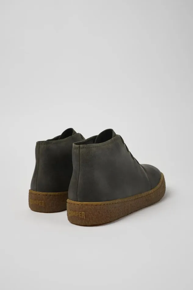 Ankle Boots Men Camper Peu Terreno Green Nubuck Desert Boot Ankle Boots Men Camper Peu Terreno Green Nubuck Desert Boot