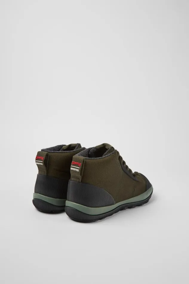 Ankle Boots Women Camper Peu Pista GORETEX Green Textile Ankle Boots Ankle Boots Women Camper Peu Pista GORETEX Green Textile Ankle Boots