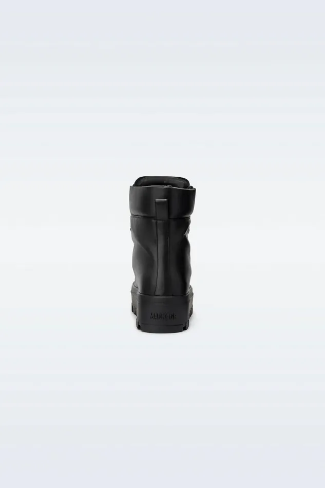 Ankle Boots Women Mackage BAINW Leather Midcalf Laceup Boots Black Ankle Boots Women Mackage BAINW Leather Midcalf Laceup Boots Black