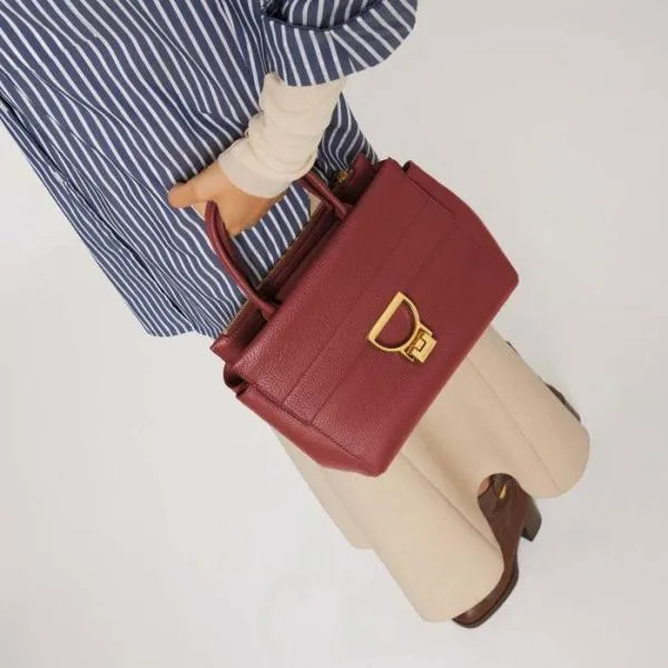 Arlettis Medium Brandy Women Coccinelle Top Handle Bag