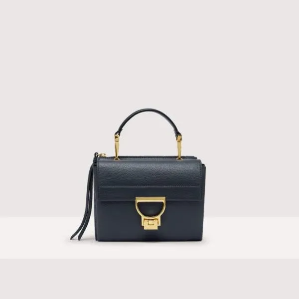 Arlettis Small Midnight Blue Women Coccinelle Top Handle Bag