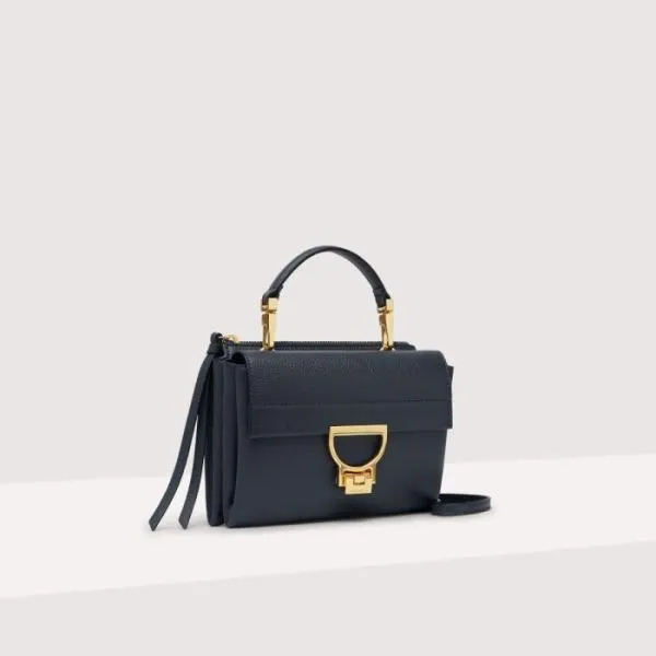 Arlettis Small Midnight Blue Women Coccinelle Top Handle Bag