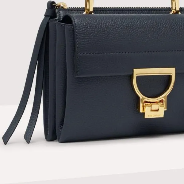 Arlettis Small Midnight Blue Women Coccinelle Top Handle Bag
