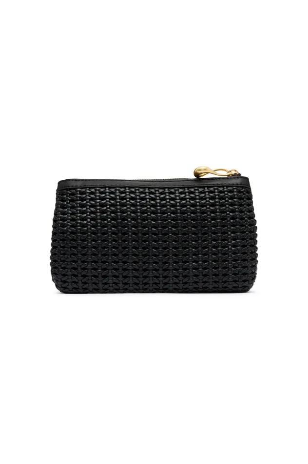 Astral Woven Pouch Black Women Aje Handbags 038 Wallets