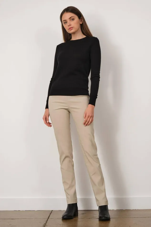 Avenue Montaigne BILLY Signature Beige Women Pants