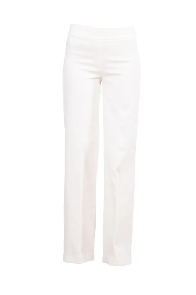 Avenue Montaigne FLAVIA OffWhite Denim Women Pants Avenue Montaigne FLAVIA OffWhite Denim Women Pants