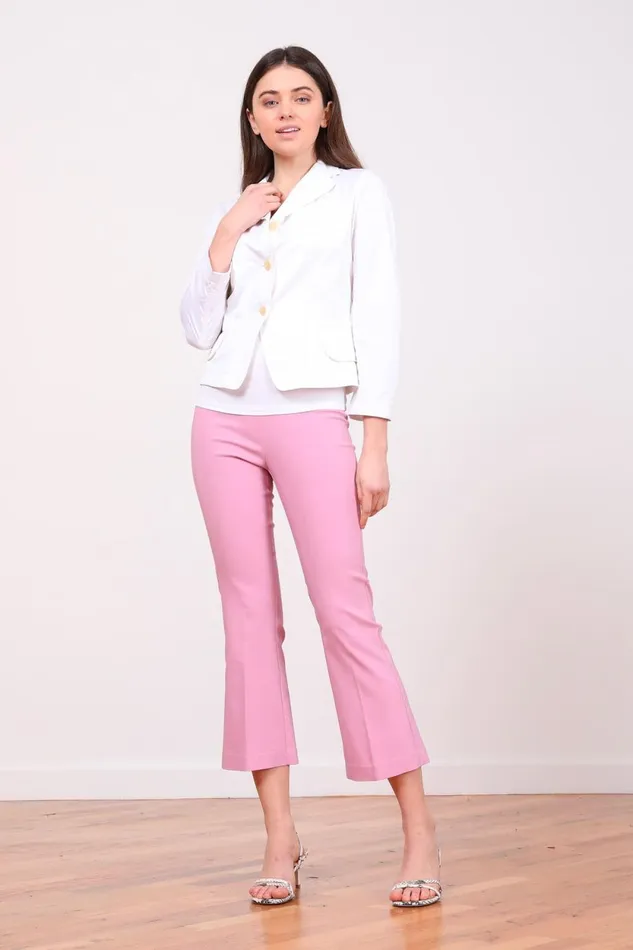 Avenue Montaigne LEO Signature Rose Women Pants