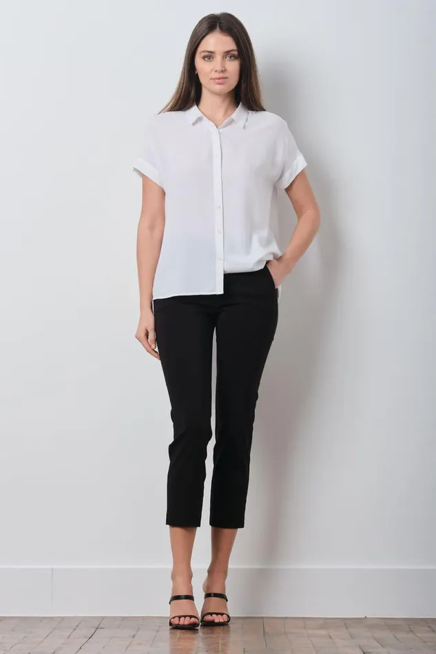 Avenue Montaigne LULU Signature Black Women Pants