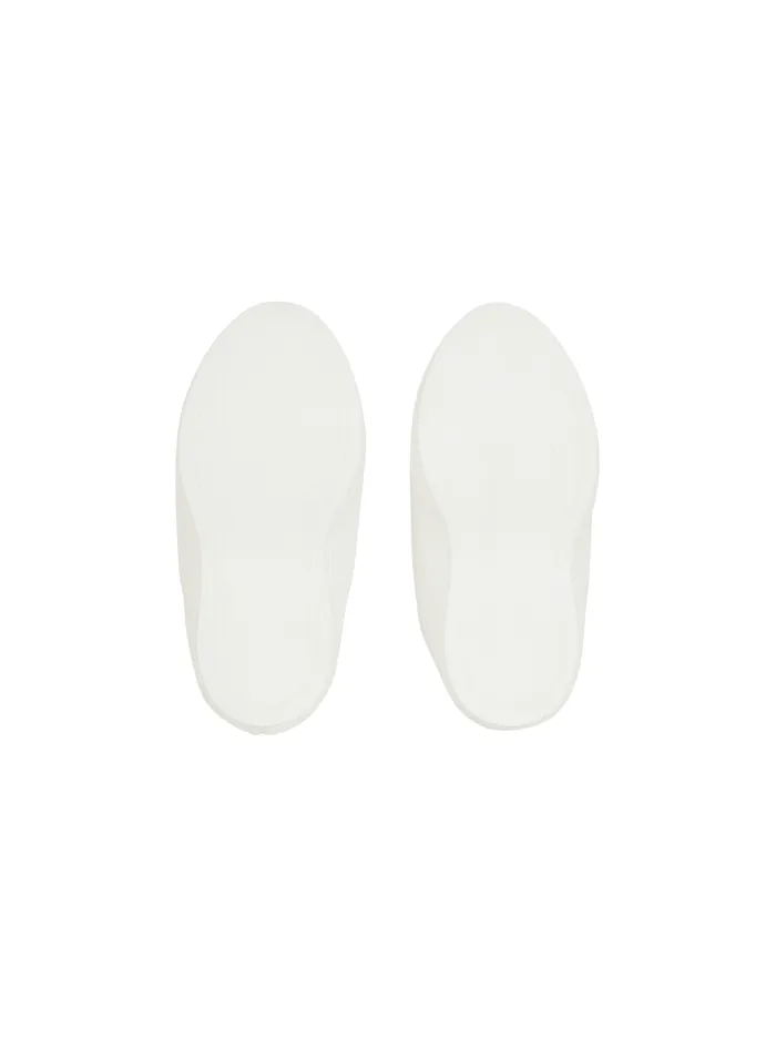 BCloud Sneakers In Embossed Leather White Men Balmain Sneakers