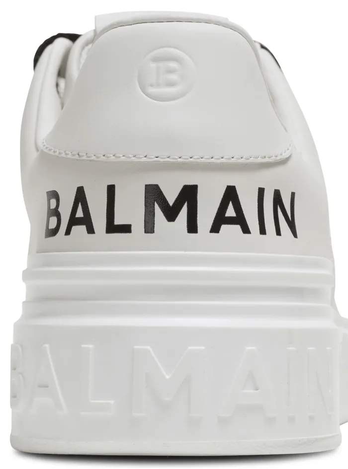BCourt Smooth Leather Sneakers White Men Balmain Sneakers