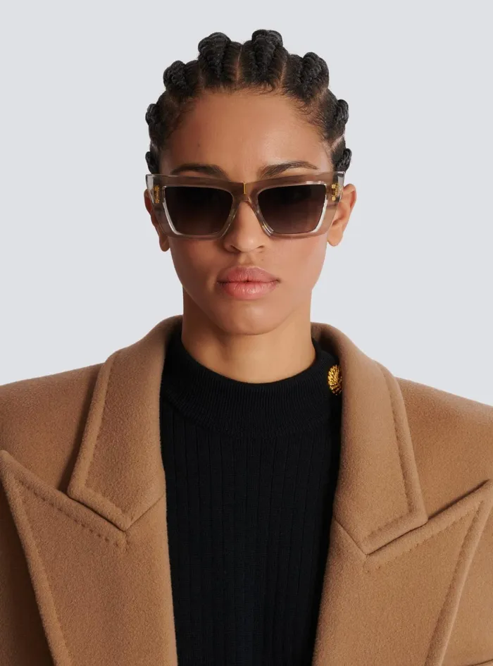 BEye Sunglasses Grey WomenMen Balmain Eyewear