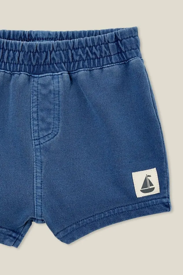 Baby Bottoms Cotton On Frankie Short Petty Blue