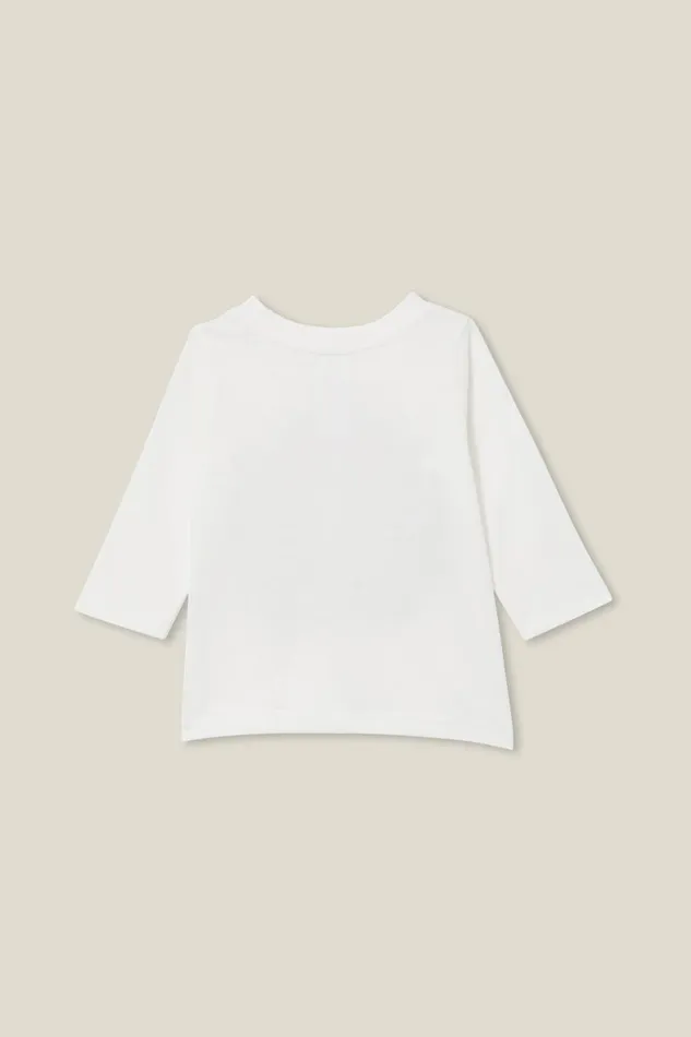 Baby Tops Jackets and Sweaters Cotton On Jamie Long Sleeve Tee Vanillarainbow Paradise
