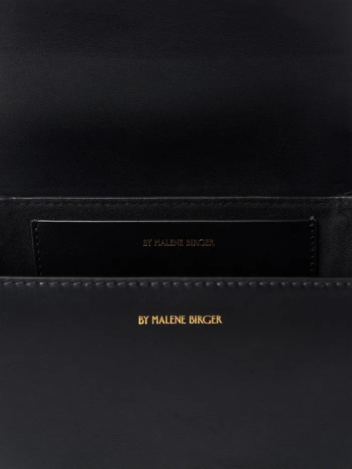 Bags Women By Malene Birger Cebelle Leather Shoulder Bag Black Bags Women By Malene Birger Cebelle Leather Shoulder Bag Black