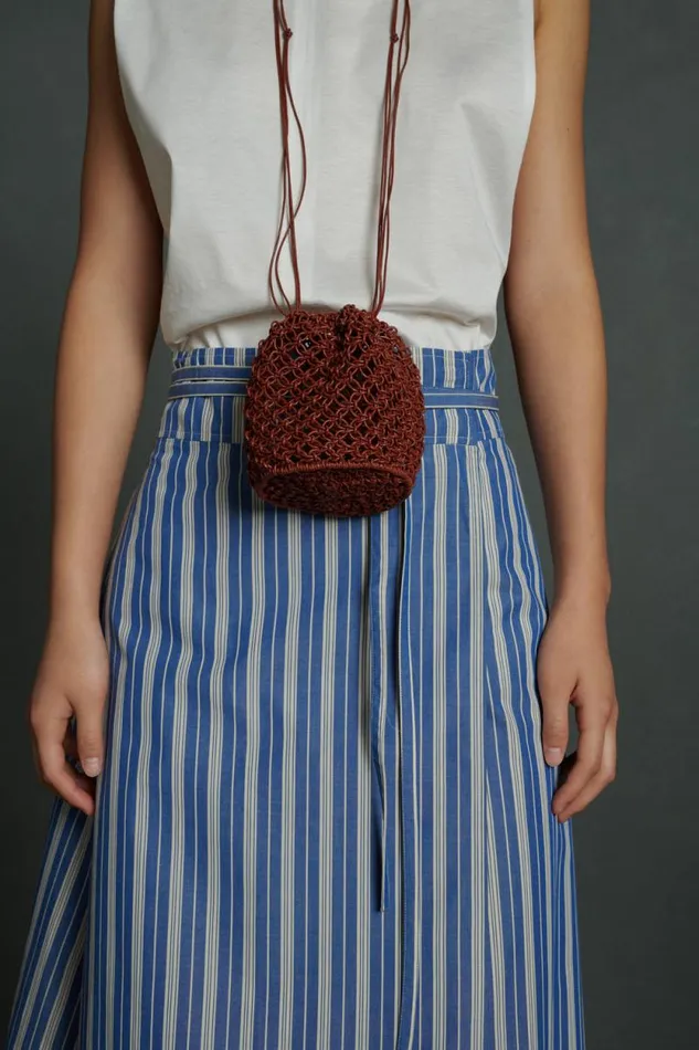 Bags Women Soeur AMAL BAG Mahogany