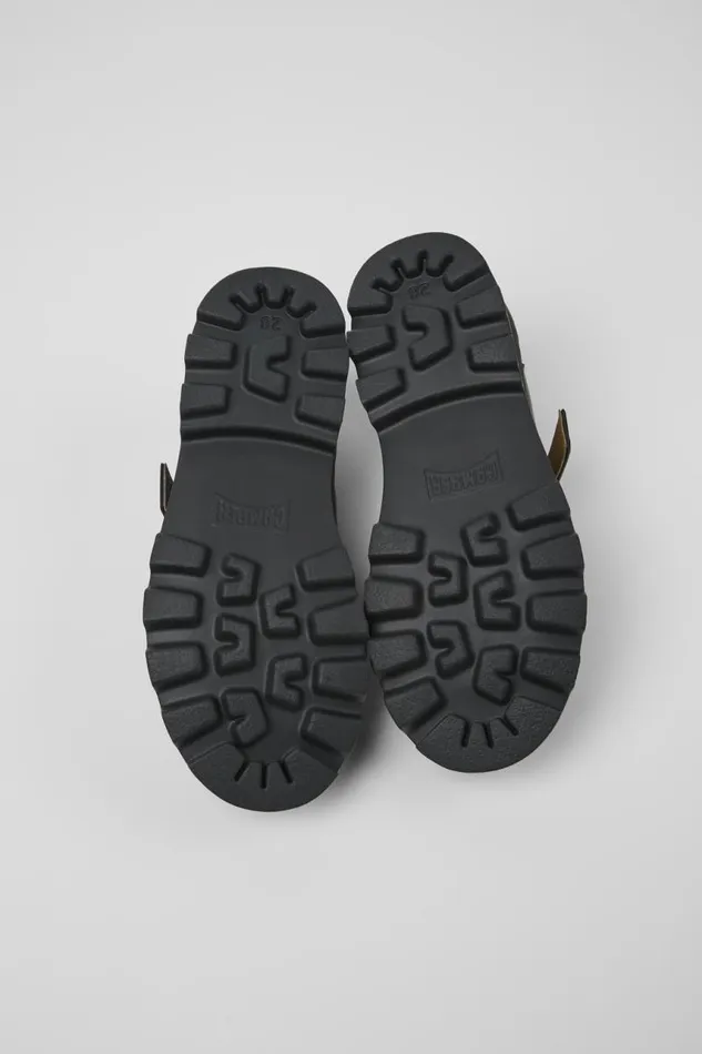 Ballerinas Kids Camper Brutus Black Leather Shoes