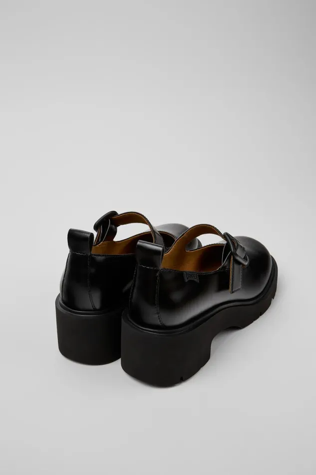 Ballerinas Women Camper Milah Black Leather Shoe Ballerinas Women Camper Milah Black Leather Shoe
