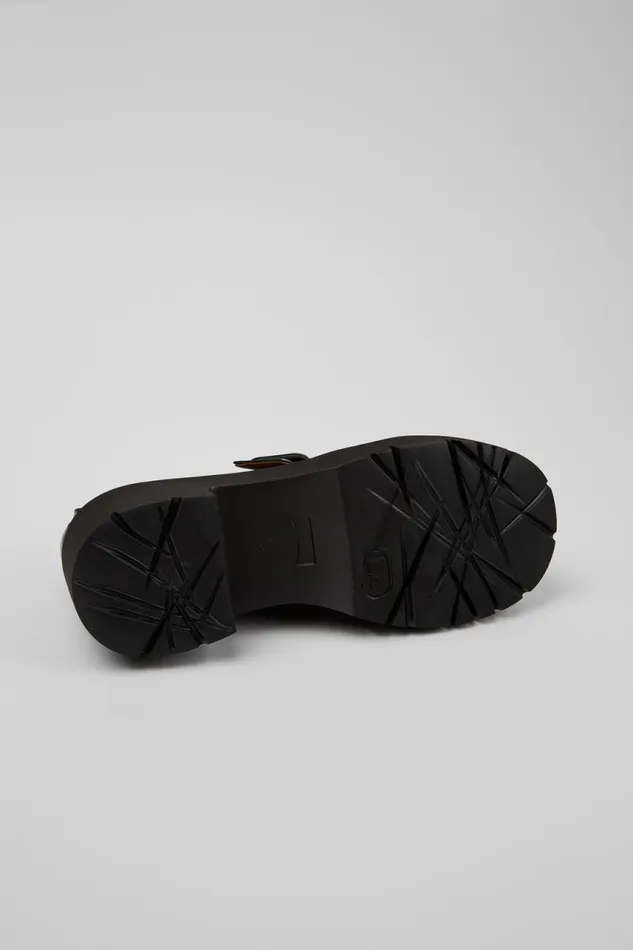 Ballerinas Women Camper Milah Black Leather Shoe Ballerinas Women Camper Milah Black Leather Shoe