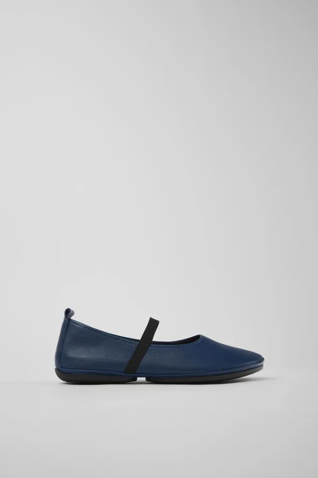 Ballerinas Women Camper Right Blue Leather Mary Jane Ballerinas Women Camper Right Blue Leather Mary Jane