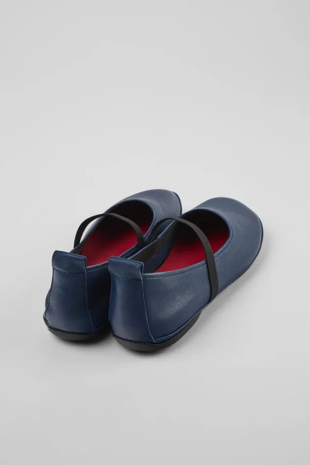 Ballerinas Women Camper Right Blue Leather Mary Jane Ballerinas Women Camper Right Blue Leather Mary Jane