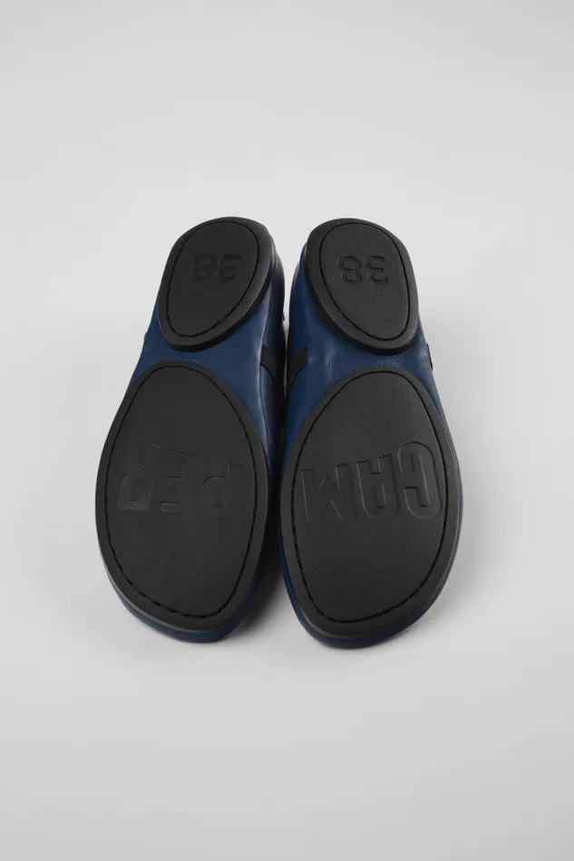 Ballerinas Women Camper Right Blue Leather Mary Jane Ballerinas Women Camper Right Blue Leather Mary Jane