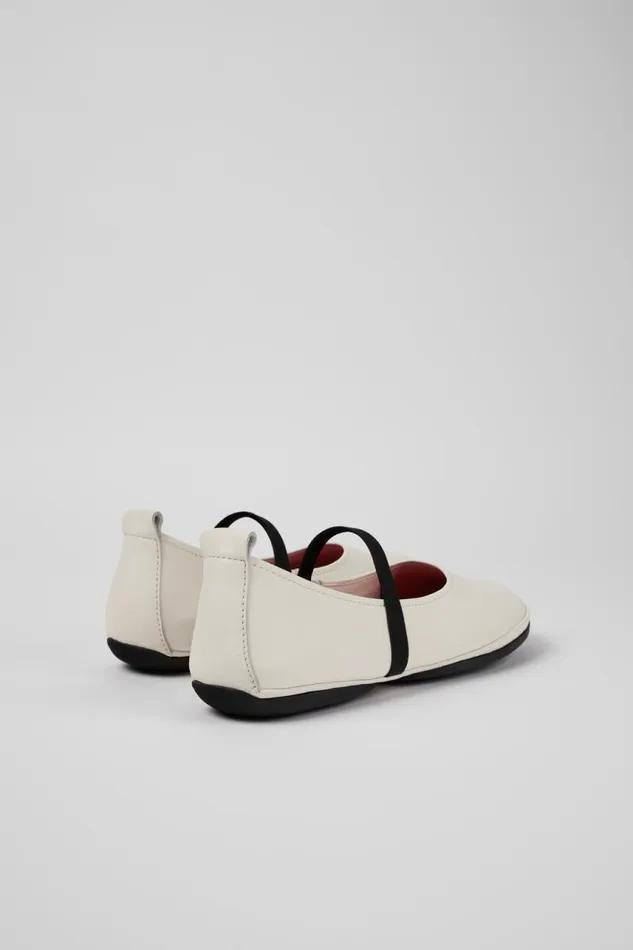 Ballerinas Women Camper Right White Leather Mary Jane