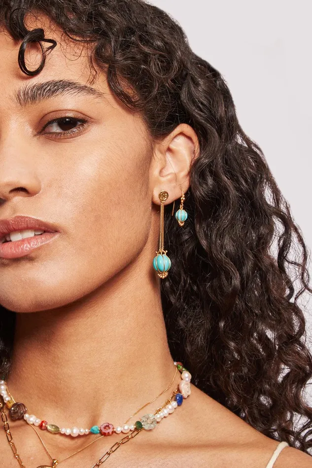 Balloon Earrings Turquoise Women Chan Luu Earrings