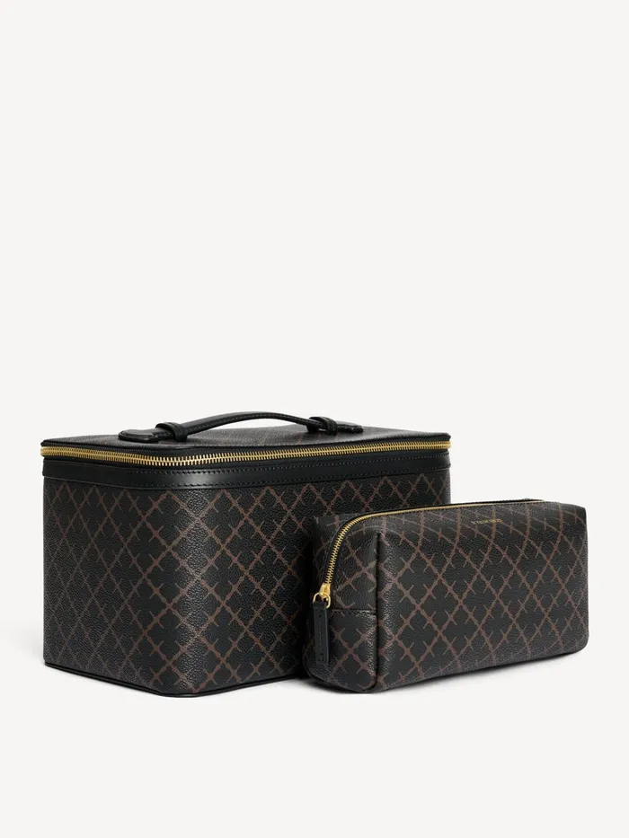 Beauty Bags Women By Malene Birger Aya Beauty Cosmetics Case Dark Chokolate Beauty Bags Women By Malene Birger Aya Beauty Cosmetics Case Dark Chokolate