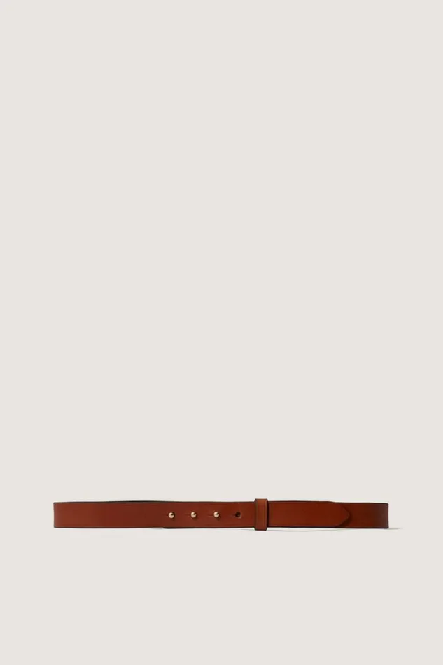Belts Women Soeur BILLY LEATHER BELT Natural